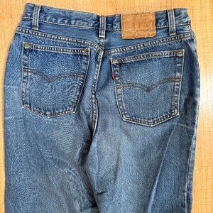 Vintage Women's Levis Button Fly Jeans Size 15